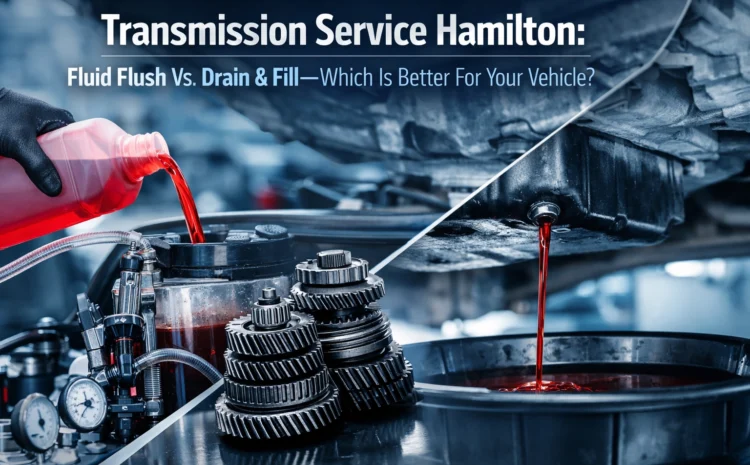  Transmission Service Hamilton: Fluid Flush Vs. Drain & Fill, Which Is Better For Your Vehicle?